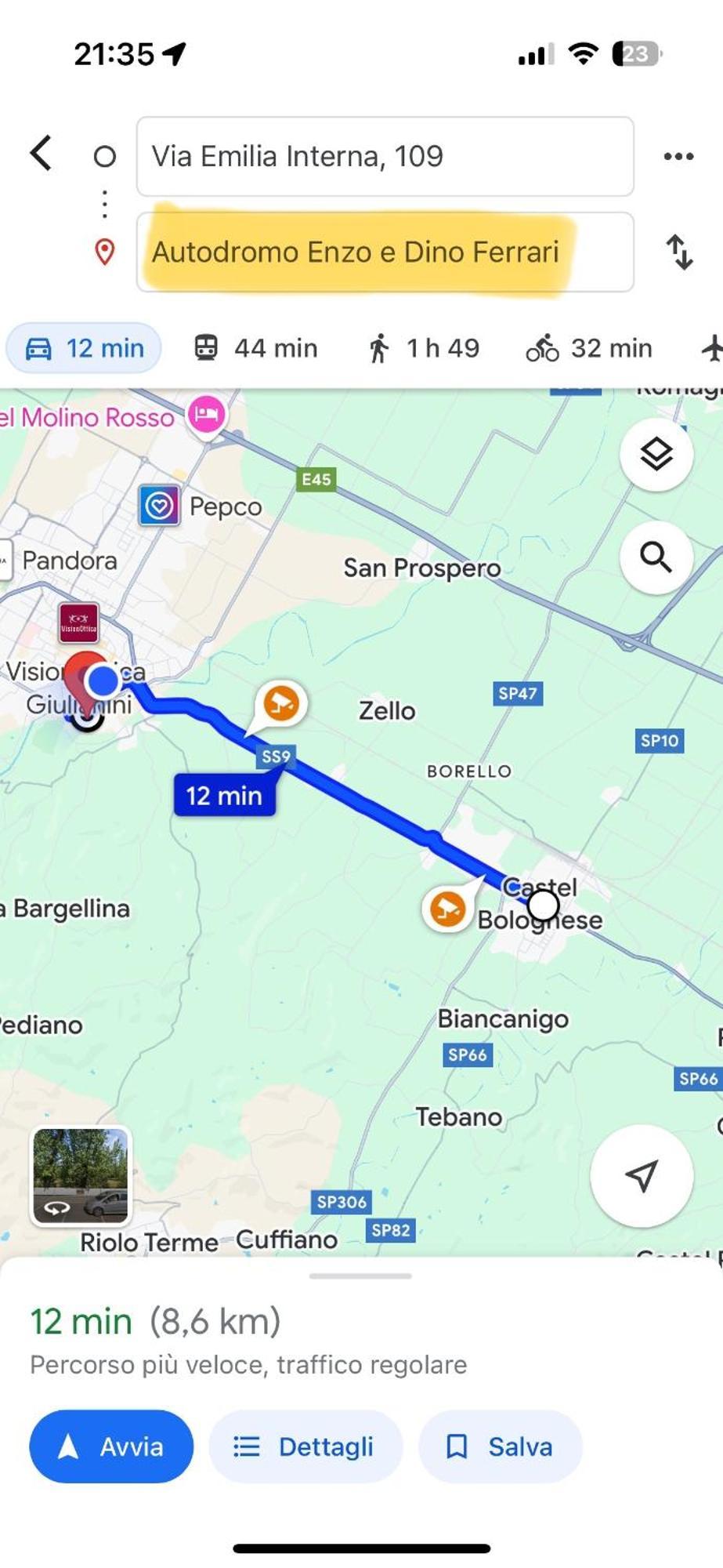 Appartamento "Il Portico" A Soli 8 Chilometri Da Imola E 7 Chilometri Da Faenza Kültér fotó